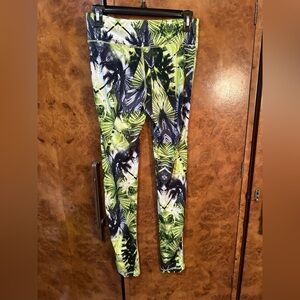 Tropical Print Leggings